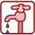 Water points close to sites